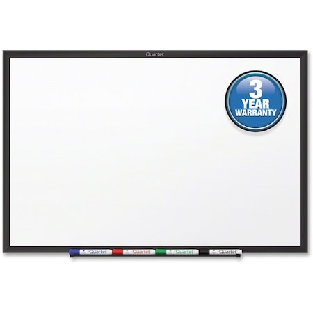 Dry-Erase Board, 48x36, Aluminum Frame, Black
